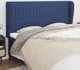 vidaXL Κεφαλάρι uszak μπλε 203x23x118/128 cm από ύφασμα