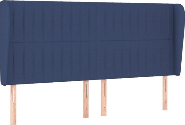 vidaXL Κεφαλάρι uszak μπλε 203x23x118/128 cm από ύφασμα