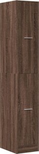 vidaXL Φαρμακείο καφέ δρυς 30x41x174,5 εκ.