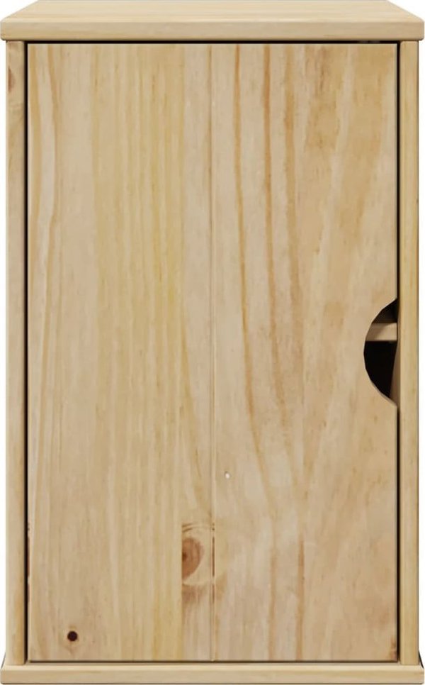 vidaXL Επιτοίχια ντουλάπα μπάνιου OTTA, 35x30x55 εκ, πεύκο