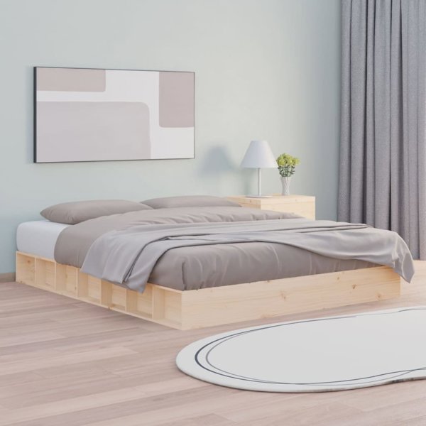 vidaXL Rami krevati King Size 150x200 cm, ligo xilo