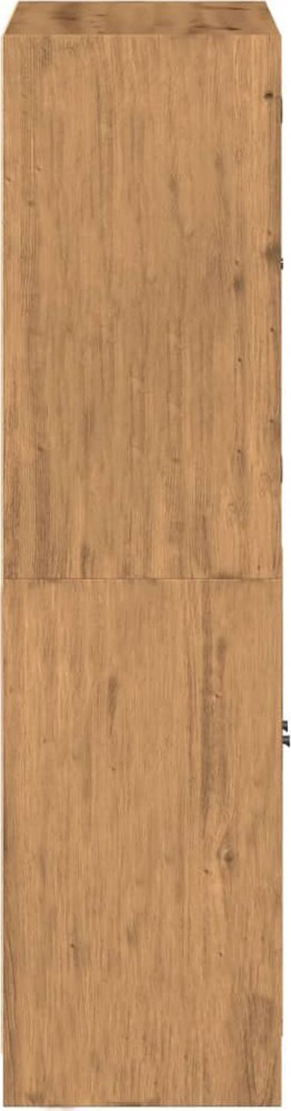 vidaXL Ντουλάπι με πόρτες, δρυς artisian, 68x37x142 εκ