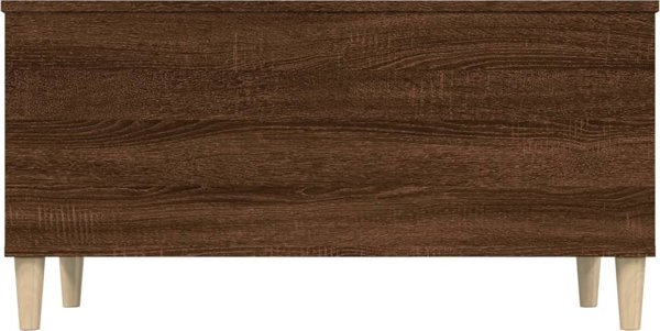 vidaXL Stolik kawowy, brazowy dab, 90x44,5x45 cm