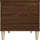 vidaXL Stolik kawowy, brazowy dab, 90x44,5x45 cm