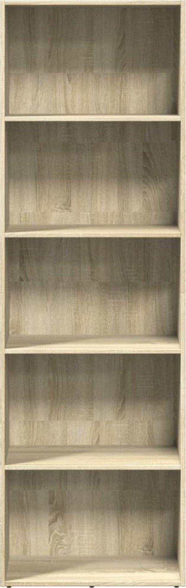 vidaXL Ράφι για βιβλία, δρυς sonoma, 60x30x189 cm
