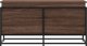 vidaXL Κουτί με καπάκι, καφέ δρυς, 100x40x51.5 cm