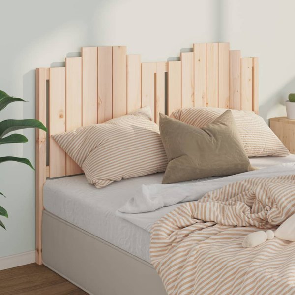 vidaXL Κεφαλάρι κρεβατιού 166x4x110 cm από ελαφρύ ξύλο πεύκου