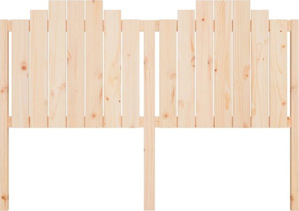 vidaXL Κεφαλάρι κρεβατιού 166x4x110 cm από ελαφρύ ξύλο πεύκου