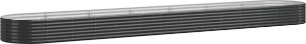 vidaXL vidaXL Donica ogrodowa, malowana proszkowo stal, 544x100x36 cm