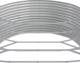 vidaXL vidaXL Donica ogrodowa, malowana proszkowo stal, 544x100x36 cm