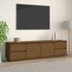 vidaXL Έπιπλο τηλεόρασης, μελιτζανί καφέ, 176x37x47,5 εκ, μασίφ πεύκο