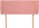 vidaXL Κεφαλάρι uszak Ροζ 83x23x78/88 cm βελούδινο