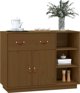 vidaXL Ντουλάπι, μέλια καφέ, 98,5x40x75 εκ., από μασίφ πεύκο