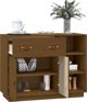 vidaXL Ντουλάπι, μέλια καφέ, 98,5x40x75 εκ., από μασίφ πεύκο