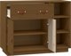 vidaXL Ντουλάπι, μέλια καφέ, 98,5x40x75 εκ., από μασίφ πεύκο