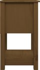 vidaXL Κομοδίνα, 2 τεμάχια, μέλι καφέ, 40x35x61,5 εκ., ξύλο πεύκου