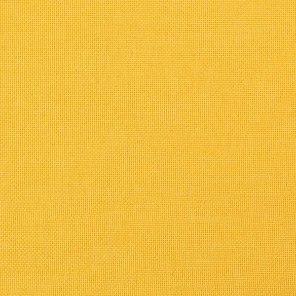 vidaXL Υποπόδιο σαφώς κίτρινο, 70x55x41 cm, με επένδυση υφάσματος