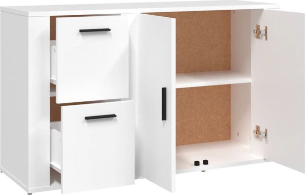 vidaXL Szafka Λευκή 100x33x59,5 cm από Ξύλινο Υλικό