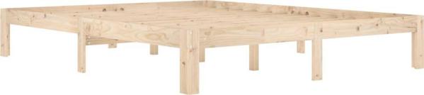 VidaXL Rama lozka lite drewno sosnowe 160 x 200 cm