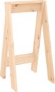 vidaXL Stolki, 2 szt., 40x40x75 cm, lite drewno sosnowe