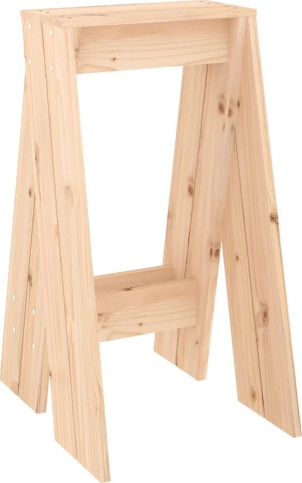 vidaXL Stolki, 2 szt., 40x40x75 cm, lite drewno sosnowe