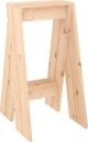 vidaXL Stolki, 2 szt., 40x40x75 cm, lite drewno sosnowe