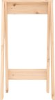 vidaXL Stolki, 2 szt., 40x40x75 cm, lite drewno sosnowe