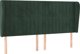 vidaXL Κεφαλάρι uszak, σκούρο πράσινο, 183x23x118/128 εκ, βελούδο