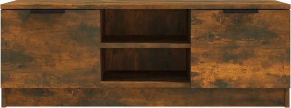 vidaXL Τηλεοπτική κονσόλα, καπνιστό δρυς, 102x35x36,5 cm