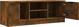 vidaXL Τηλεοπτική κονσόλα, καπνιστό δρυς, 102x35x36,5 cm