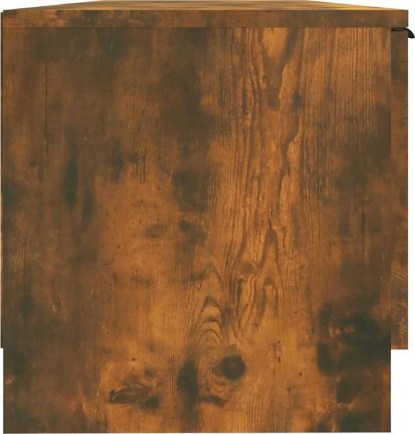 vidaXL Τηλεοπτική κονσόλα, καπνιστό δρυς, 102x35x36,5 cm