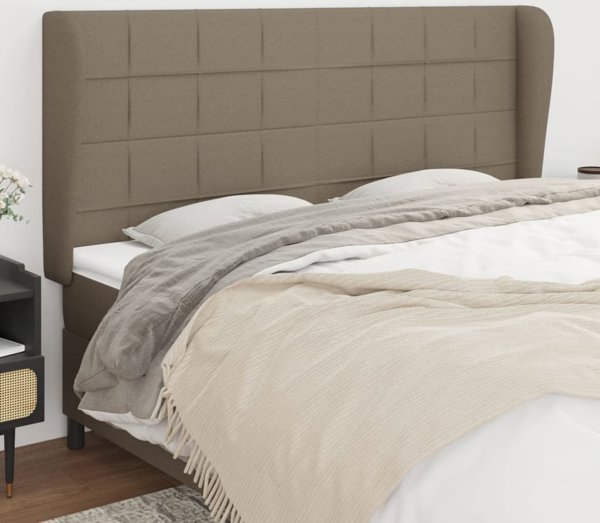 Προσκέφαλος uszak vidaXL, taupe, 203x23x118/128 cm, ύφασμα