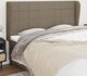 Προσκέφαλος uszak vidaXL, taupe, 203x23x118/128 cm, ύφασμα