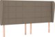 Προσκέφαλος uszak vidaXL, taupe, 203x23x118/128 cm, ύφασμα