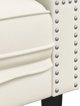 vidaXL Καναπές Chesterfield με κυλίνδρους, τριθέσιος, κρεμ, βελούδο