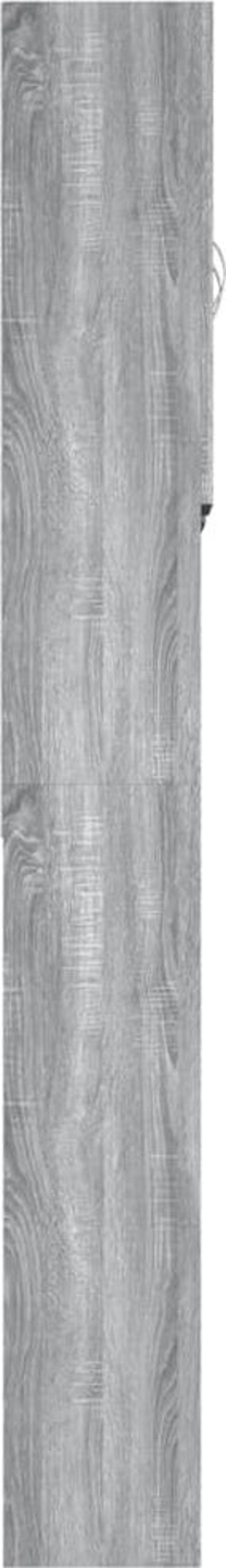 vidaXL Ντουλάπι για πλυντήριο καφέ Sonoma 64x25,5x190 cm