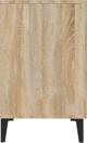 vidaXL Komoda, δρυς Sonoma, 100x36x60 cm, με MDF
