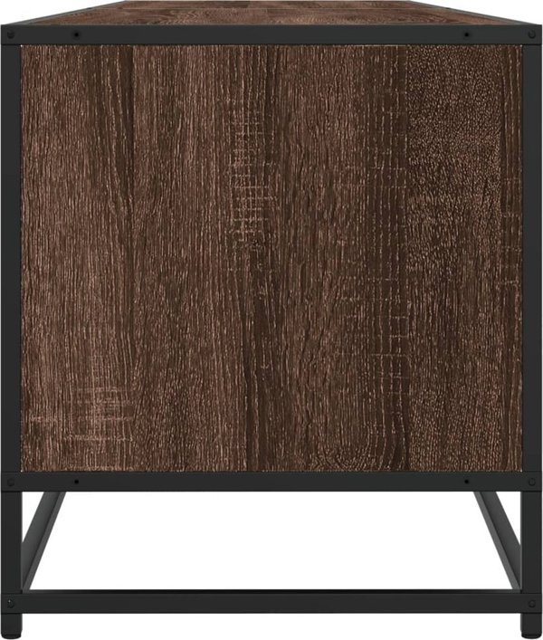 vidaXL Έπιπλο τηλεόρασης από καφέ δρυς, 180x40x46 cm