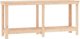 vidaXL Πάγκος εργασίας 180x50x80 εκ., μασίφ ξύλο πεύκου