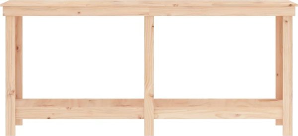 vidaXL Πάγκος εργασίας 180x50x80 εκ., μασίφ ξύλο πεύκου