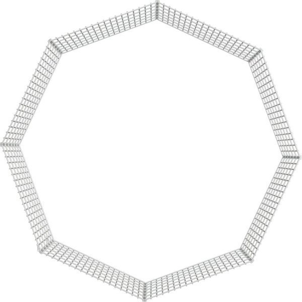 vidaXL Κλουβί για κουνέλια 8 πάνελ, 54x60 cm, γαλβανισμένο σίδηρο