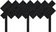 vidaXL Κεφαλάρι κρεβατιού σε μαύρο χρώμα 141x3x80,5 cm από ελαφρύ ξύλο πεύκου