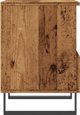 vidaXL Κομοδίνο από Παλιό Ξύλο, 40x35x50 εκ., σύνθετο ξύλο