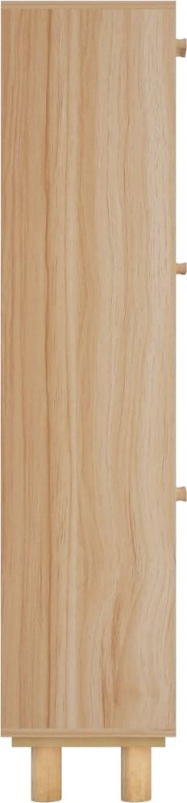 vidaXL Szafka na παπούτσια, καφέ, 52x25x115 cm, σύνθετο ξύλο