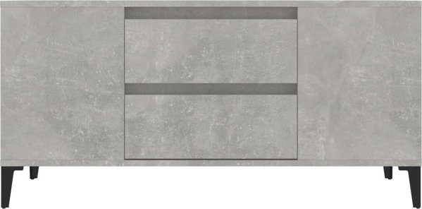 vidaXL Έπιπλο Τηλεόρασης Άνθρακα Γκρι 102x44,5x50 cm