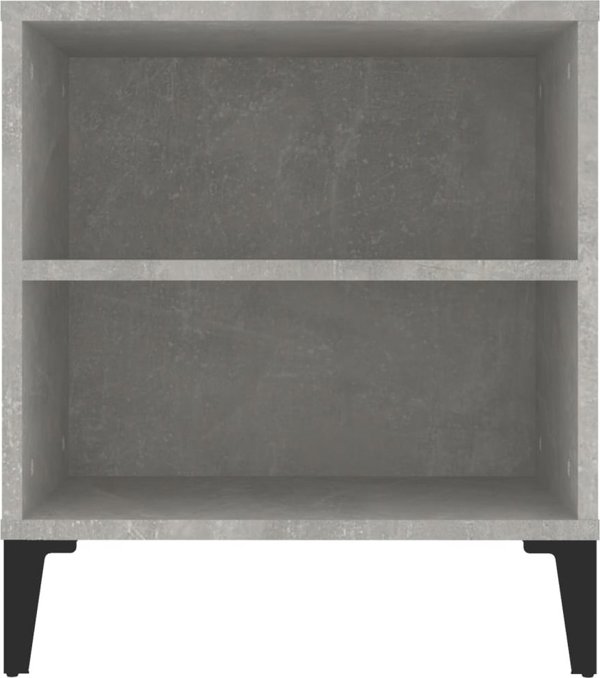 vidaXL Έπιπλο Τηλεόρασης Άνθρακα Γκρι 102x44,5x50 cm