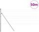 vidaXL Περίφραξη Euro 0.4x50 μ. από Γαλβανισμένο Ατσάλι με 13 Κολωνάκια