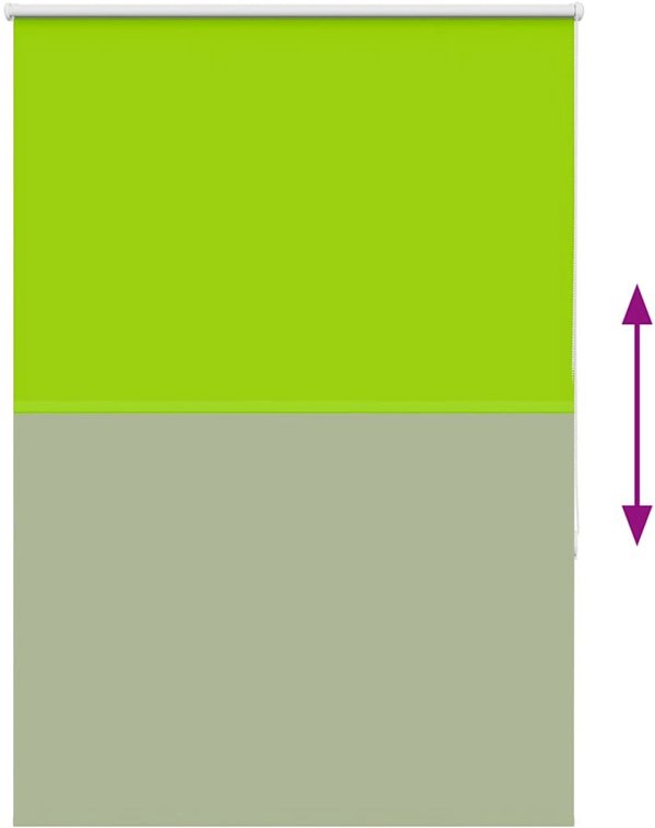 vidaXL Σκούρα ρολέτα 100x150 cm, πλάτος υφάσματος 95,7 cm