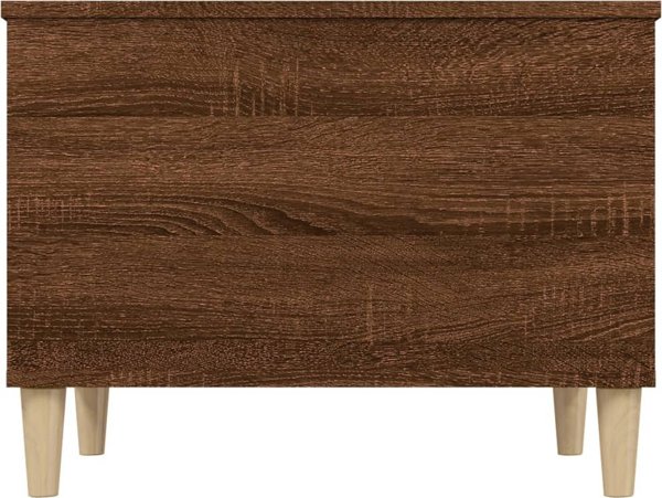 vidaXL Stolik kawowy, brazowy dob, 60x44,5x45 cm