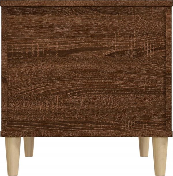 vidaXL Stolik kawowy, brazowy dob, 60x44,5x45 cm